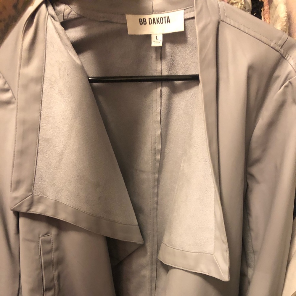 BB Dakota leather blazer